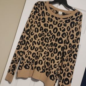 Leopard sweater